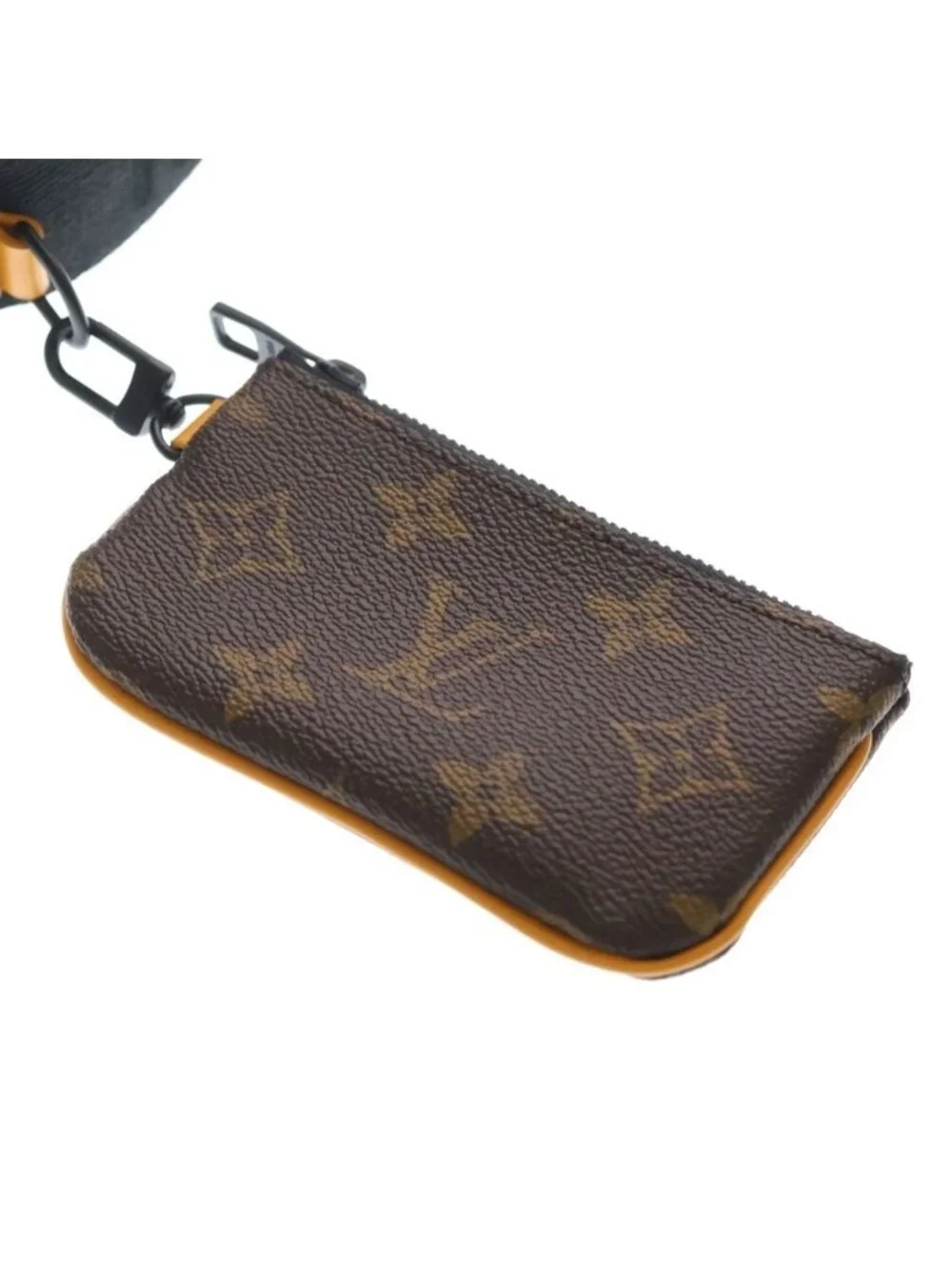 Louis Vuitton Monogram Macassar Trio Messenger Leather Shoulder Bag Brown